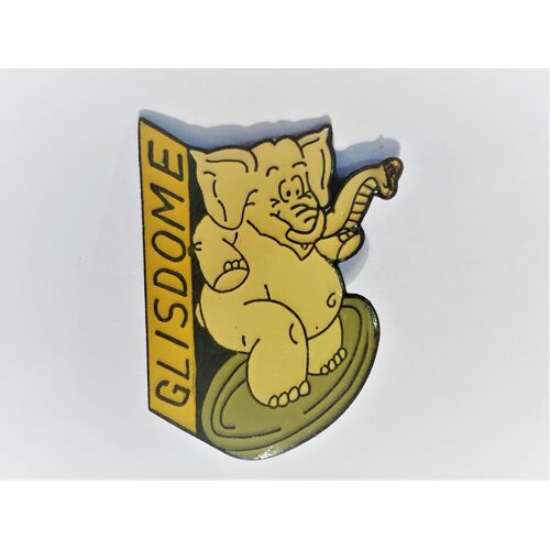 Pins Animaux Elephant Blanc Glisdome