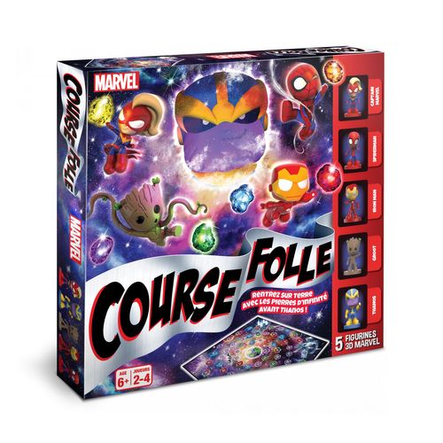 Jeu Enfants Course Folle - Avengers