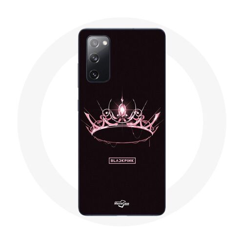 Coque pour Samsung Galaxy S20 FE Blackpink Logo Rose Affiche The Album