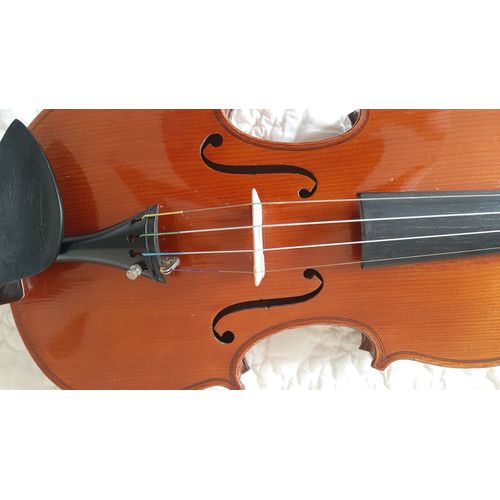 Violon 4/4 Mirecourt 1920, Jeux De Cordes, Coque En Mousse Dure, Revetement Exterieur Impermeable