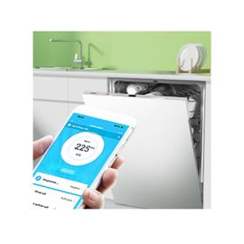 COMFEE' CDWPB1215PB-EU Lave-vaisselle Entièrement Intégré avec 12 Couverts, Lavage Cloud Wash, Séchage Supplémentaire, Lave-vaisselle Encastrable avec Démarrage Différé, Lavage Rapide - Blanc