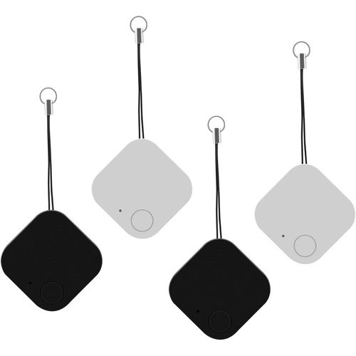 Localisateur De Clés, 4 Pièces Key Finder Anti-Perte Tracker Bluetooth Avec App, Multifonctionnel Localisateurs D?Objets Pour Trouver Des Clés, Téléphones Portables, Portefeuilles, Chien Et Chat
