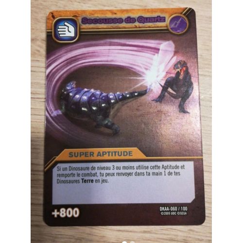 Carte Dkaa-060 L'attaque Des Dinosaures Alpha Année 2009