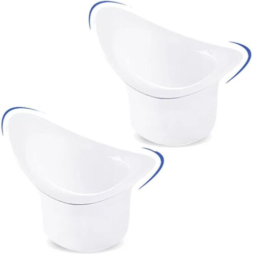 2 Pièces 8 Ml Gobelet De Lavage Oculaires Gobelet De Lavage De Yeux Doux Gobelet De Lavage Doeil Réutilisable Tasse Lave-Oeil Gobelet Lave-Oeil Portable Pour Soin Nettoyage De Yeux 