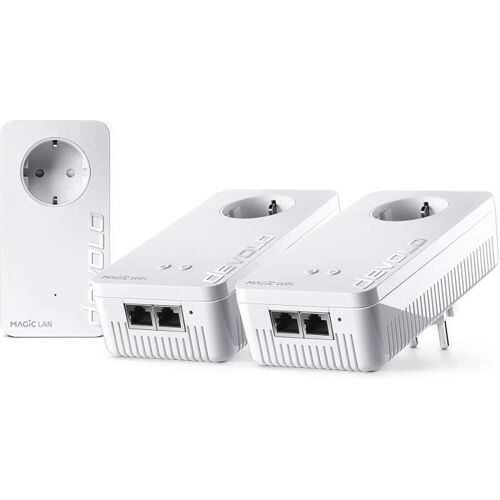 Devolo Magic 2 ? 2400 Wifi AC Suivant Multiroom Kit : Stabilstes Jeu Avec 3 Powerline-Adaptern Pour Raumübergreifendes...