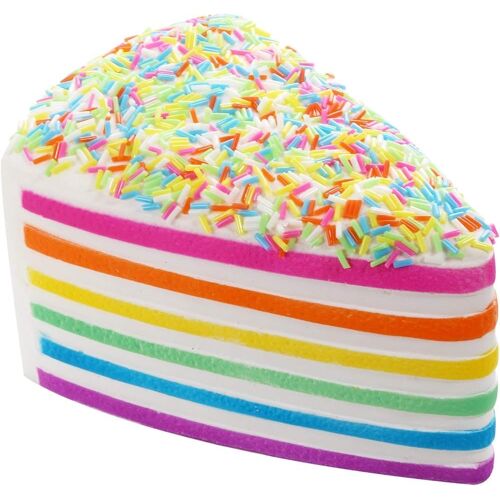 Squeeze Toys Gâteau Montée Lente Jouets Anti-Stress Squishy Kawaii Arc-En-Ciel