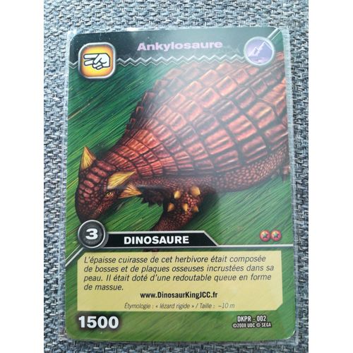Carte Promotionnelle Dinosaur King Dkpr-002 Année 2008