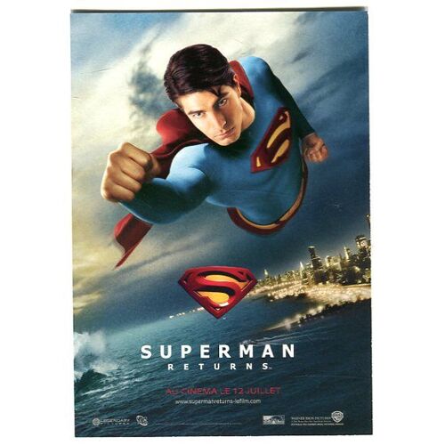 Carte Postale - Affichette Du Film " Superman Returns " - Concours Club Med - 2006