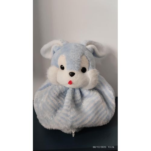 Vintage Lapin Range Pyjama Nounours Rare Vintage Bleu Et Blanc Rayé Made In France