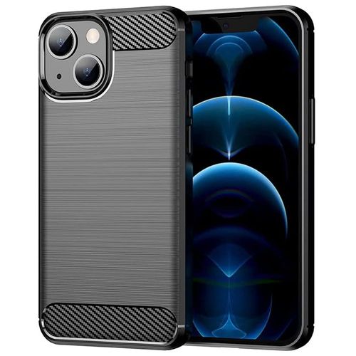 Coque Compatible Avec Iphone 13 (6.1'') Protection Silicone Noir