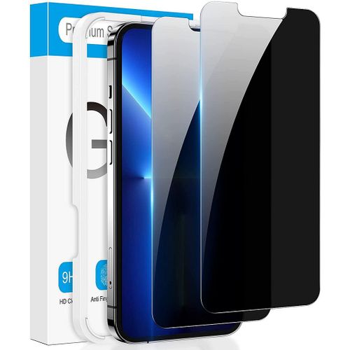 X4 Pièces Verre Trempe Anti Espion Pour Iphone 13 Mini (5,4'') Vitre Protection