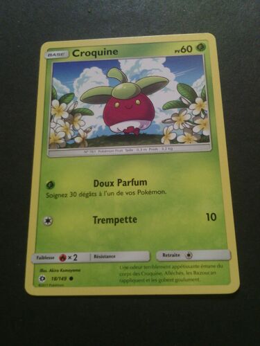 Carte Pokémon Croquine