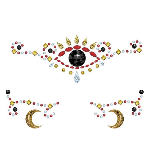 Bijoux Adhésifs Visage Médium
