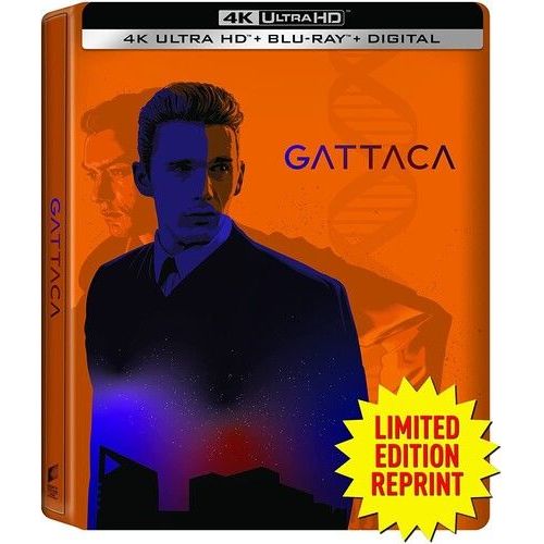 Gattaca [Ultra Hd] Ltd Ed, With Blu-Ray, Steelbook, 4k Mastering, Digital Cop