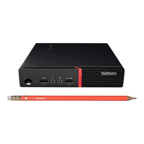 Lenovo ThinkCentre M715q (2nd Gen) 10VH - Ryzen 5 Pro 2400GE 3.2 GHz 8 Go RAM 256 Go Noir