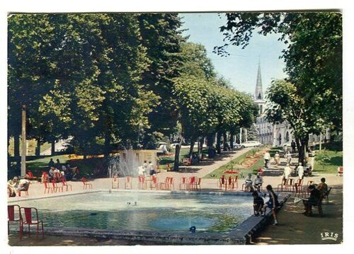 Carte Postale - Parc Des Thermes Et Clocher De Notre Dame - Aix Les Bains - Savoie - 73
