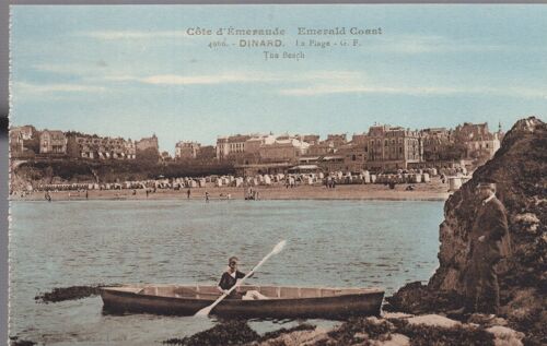 Carte Postale De Dinard (Ile Et Vilaine) La Plage