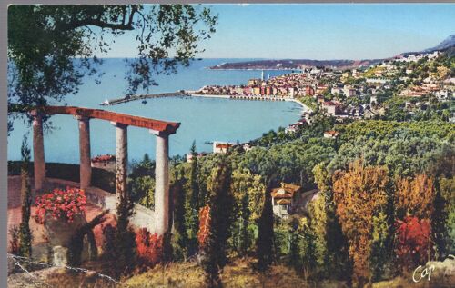 Carte Postale De Menton (Alpes Maritimes) Vue Prise De Garavan