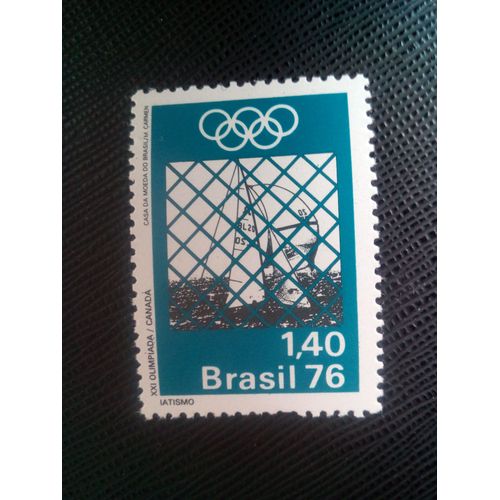 Timbre Bresil Y T 1193 Jeux Olympiques D'été - Voile De Montréal 1976 ( 140906 )