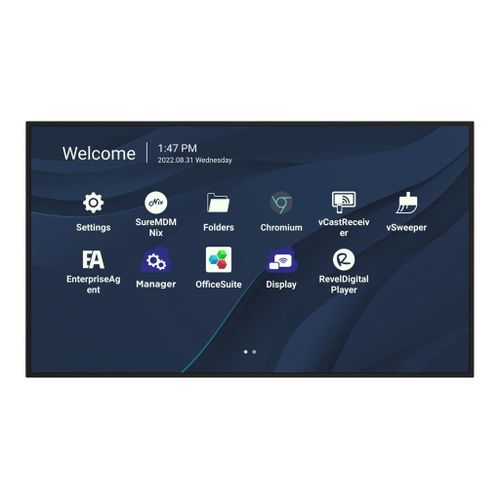 ViewSonic CDE9830 - 98" CDE30 Series écran LCD rétro-éclairé par LED - signalisation numérique - avec lecteur multimédia SoC intégré - Android - 4K UHD (2160p) 3840 x 2160 -...