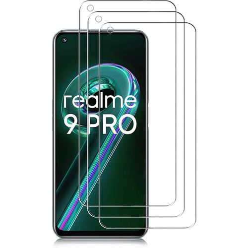 3 Unités Protecteur D'écran Pour Realme 9 Pro 5g, Dureté 9h  Haute Définition  Anti Rayures Verre Trempé Pour Realme 9 Pro 5g