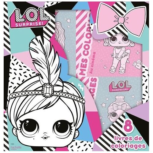 Coffret De 8 Livres De Coloriages
