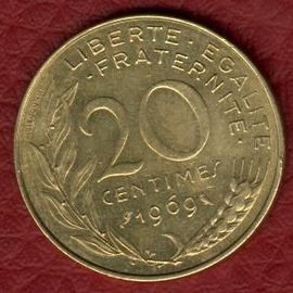 4 Pièces De 20 Centimes À Saisir !