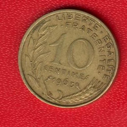 16 Pièces De 10 Centimes À Saisir