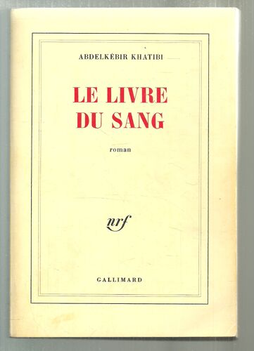 Le Livre Du Sang