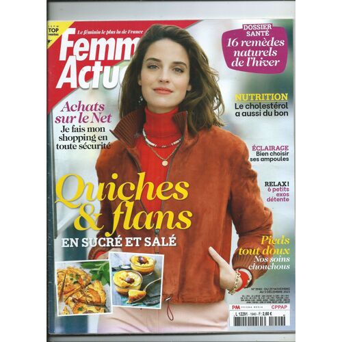 Femme Actuelle 29/11/2021 Eddy Mitchell, Bernard Werber