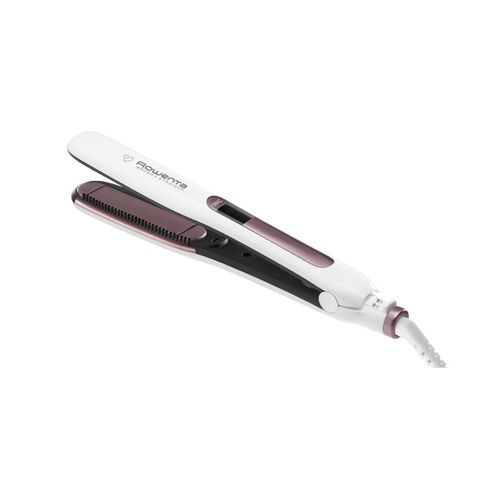 Lisseur Calor Premium Care Brush&straight Blanc/Rose