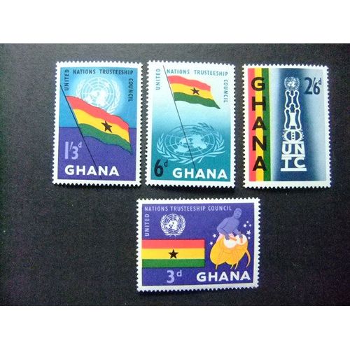 Ghana 1959 Onu Yvert 60 /63 ** Mnh
