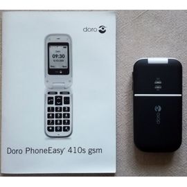Doro PhoneEasy 410s GSM Noir/Blanc