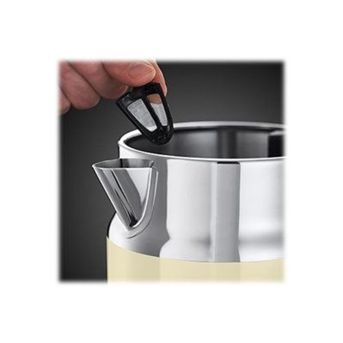 Russell Hobbs Retro 21672-70 - Bouilloire - 1.7 litres - 2.4 kWatt - crème vintage