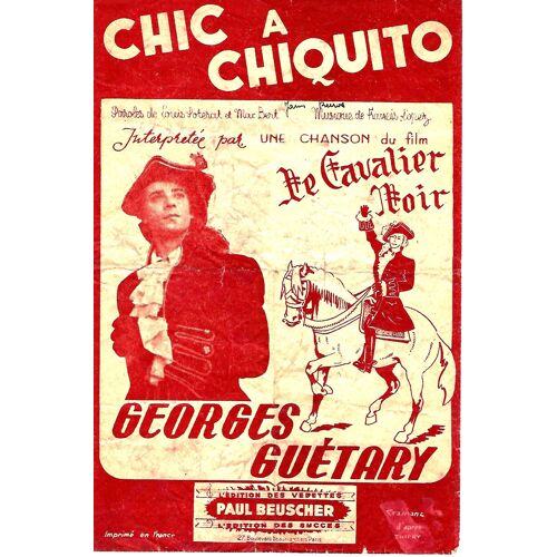 Chic À Chiquito. G Guétary. A 40