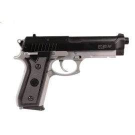 Pistolet A Billes Pt 92 Spring Dual Tone Silver Metal 0.500 J
