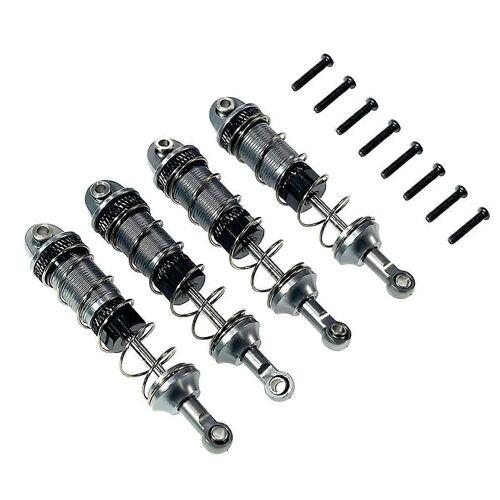 4pcs Alliage Avant Arrière Huile Pour 16207 16208 16209 16210 H16 H16bm 1/16 Rc Voiture Mises À Niveau Pièces Titane