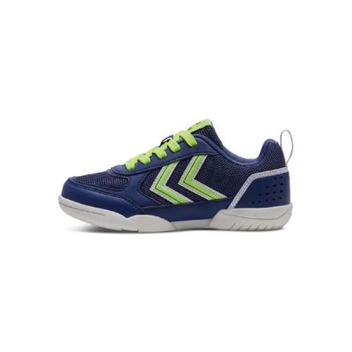 Chaussure Indoor Hummel Junior Aeroteam 2.0 Bleu