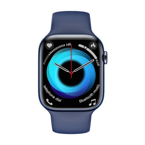 Montre intelligente W27 Max,Montre intelligente étanche IP67,Une variété de fonctions pratiques et de modes sportifs,Bleu
