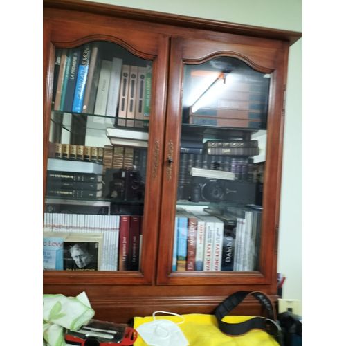 Vente Vitrine De Porte Largeur 2 Étagères Sont En Verre