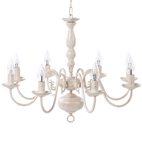 Lustre Blanc Cassé Brithon
