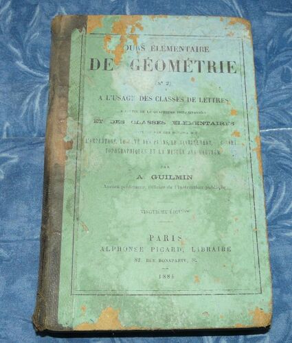 Cours Élémentaire De Géométrie N° 2 À L'usage Des Classes De Lettres