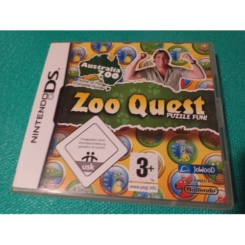 Zoo Quest Puzzle Fun Nintendo Ds