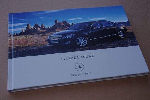 Mercedes Classe S - Edition 2005 - Dépliant Publicitaire De 105 Pages S320 Cdi S350 S500 S600l