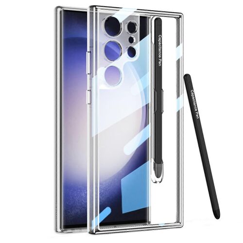 Coque De Téléphone Samsung S24 Series, Ultra-Mince Tout Compris Tout Compris Creative Space Soft Shell + 1 Stylo