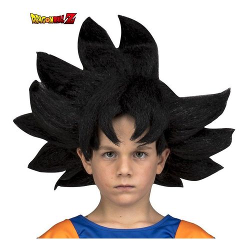Perruque De Son Goku De Dragon Ball En Boîte Pour Enfant (Taille Unique Enfants)