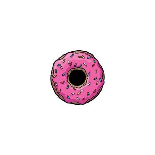 Donut - Autocollants Stickers Caches Enjoliveurs Pour Jante Auto - Taille : Autres À Renseigner Dans L'onglet Personnalisation