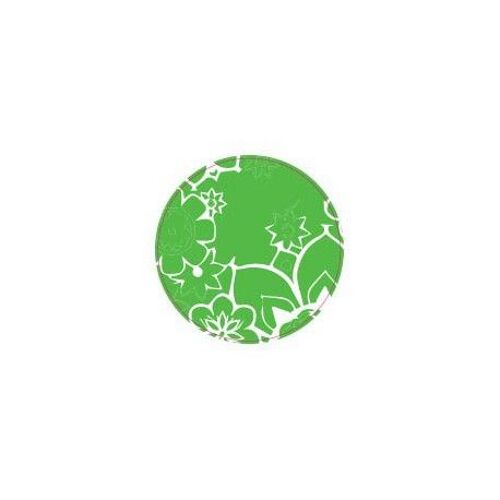 Fleur Vert- Autocollants Stickers Caches Enjoliveurs Pour Jante Auto - Taille : Autres À Renseigner Dans L'onglet Personnalisation