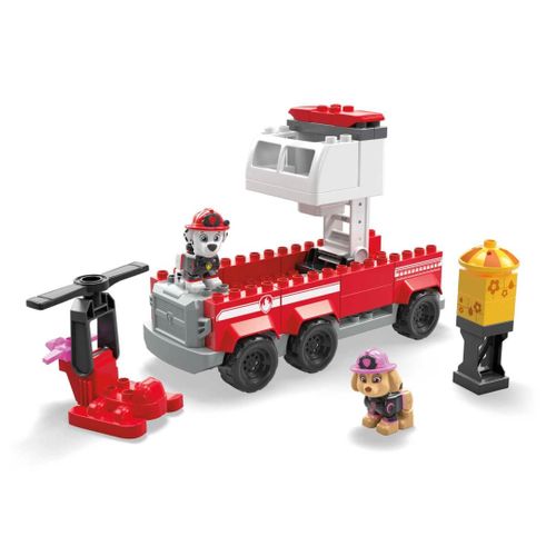 Mega Bloks - La Pat' Patrouille - Le Super Camion De Pompier De Marcus