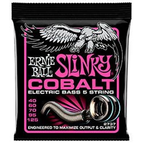 Ernie Ball 2737 - Slinky Cobalt /5 Cordes 40-125